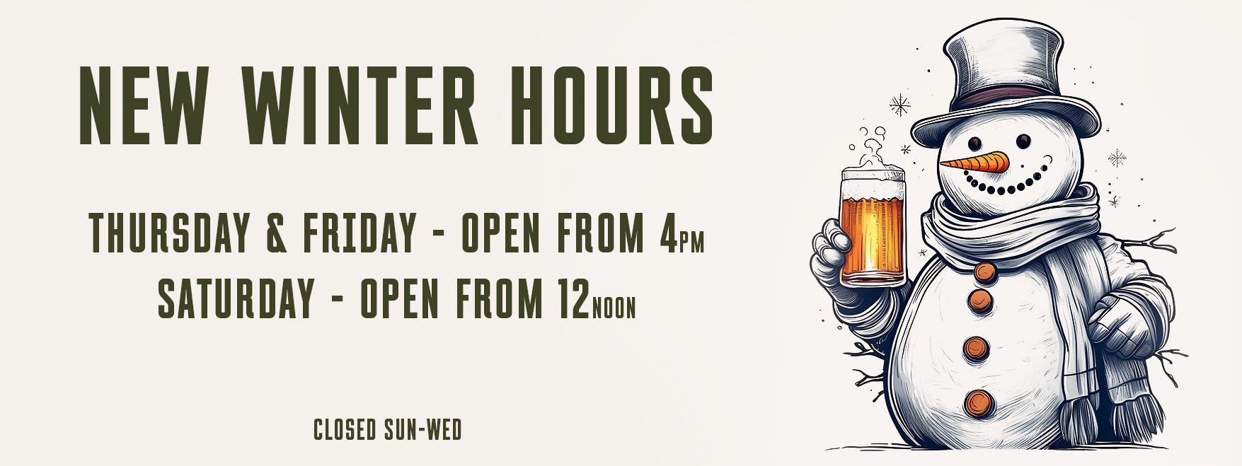 Winter hours